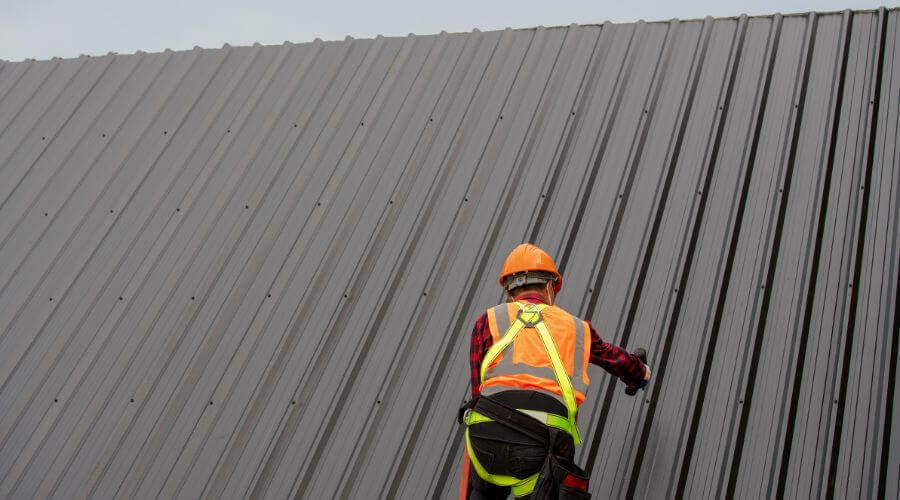 Professional metal roof installation services in Brooklet, GA